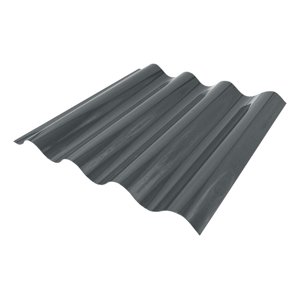 Dvp - Polionda Acanalado Gris Reflectivo Mate 0,7X0,81X2Mts