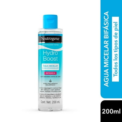 Agua Micelar Bifásica Hydro Boost 200 Ml Neutrogena