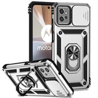 Estuche Gangxun Para Motorola Moto G32, Soporte Giratorio 360°, Estilo Mecánico Y Magnético