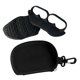 thumbnail image 2 of Empuñaduras De Levantamiento De Pesas Para Hombres Y Mujeres, Agarres De Dominadas Para Ejercicio Físico, Color Negro, 2 of 5