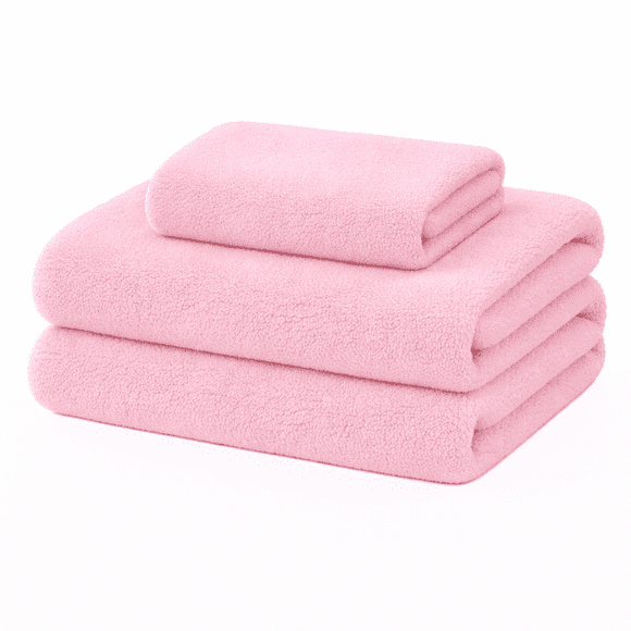 Juego de Sábanas Sherpa Extra Cálido Chantilly King Rosado