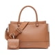thumbnail image 1 of Cartera Calvin Klein Bianca con triple compartimento, color caramelo, 1 of 1