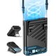 thumbnail image 1 of Ventilador de Cintura Gemmac Recargable USB‑C con Pantalla LED, 1 of 7