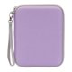thumbnail image 1 of Estuche para tarjetas Jeachan de 80 compartimentos, portátil con cremallera, color lila claro, 1 of 6