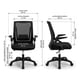 thumbnail image 3 of Silla De Oficina Escritorio Ejecutiva Ecomonico Resistente Negro Poliéster, 3 of 8