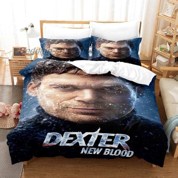 Dexter New Blood Bedding Set Bed Set Aldult Kid Bedroom Duvetcover Sets bed sheet set