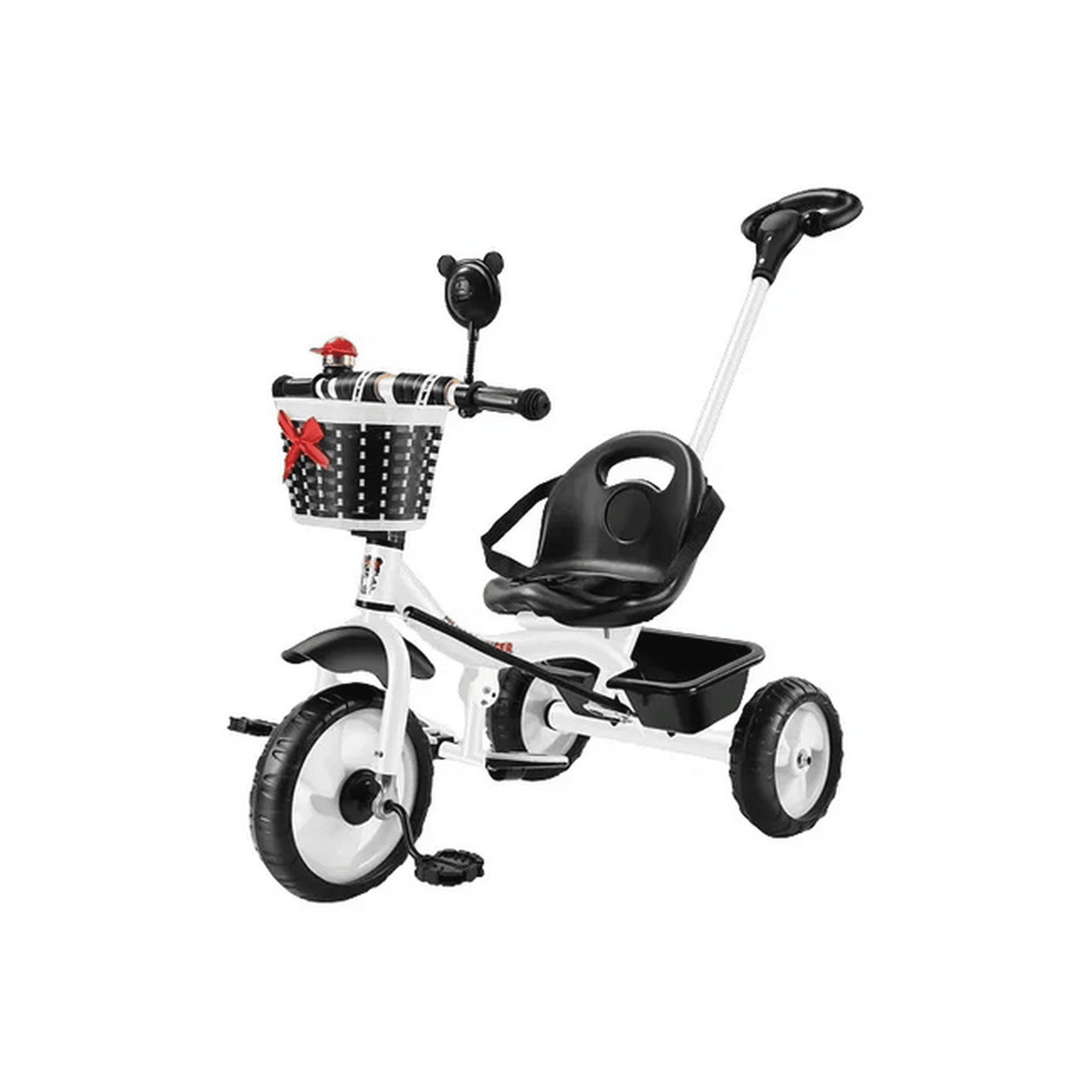 Genérico - Triciclo Infantil Metálico Guía Peso Máximo Multicolor