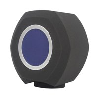 Bothyi - Pantalla De Micrófono Esponja Acústica Filtro Acústico Con Cubierta De Malla Mic Azul