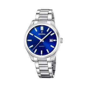 Reloj F20736/3 Festina Azul Hombre Acero Clasico