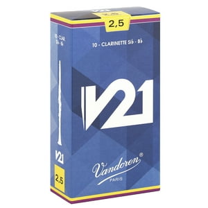 Cajas De Cañas Clarinete Sib V21 Nº2.5 Cr8025 Vandoren