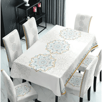 Genérico - Mantel Impermeable + 6 Sillas