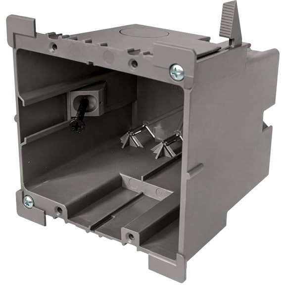 Caja de pared Morris SmarToggle de dos módulos para retrofit en policarbonato