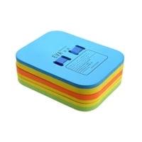 Magideal - Equipo De Entrenamiento De Flotación Dorsal, Tabla De Flotabilidad, Cinturón De Espuma De Natación Rectangular Dividido De 3 Capas Gruesas Para Niños Azul 27.5X20.4X8Cm