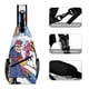 thumbnail image 3 of Carreras Locas Riñonera Bandolera con Estampado Integral para Hombres y Mujeres, Bolso Cruzado Gráfico de Tendencia, Mochila de Hombro Streetwear para Ciclismo y Deportes, Riñonera Versátil Casual, 3 of 6