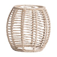 Ioensy - Pantalla De Lámpara, Cubierta Ovalada Para Accesorios De Iluminación, Cubierta De Luz Decorativa De Punto Duradera