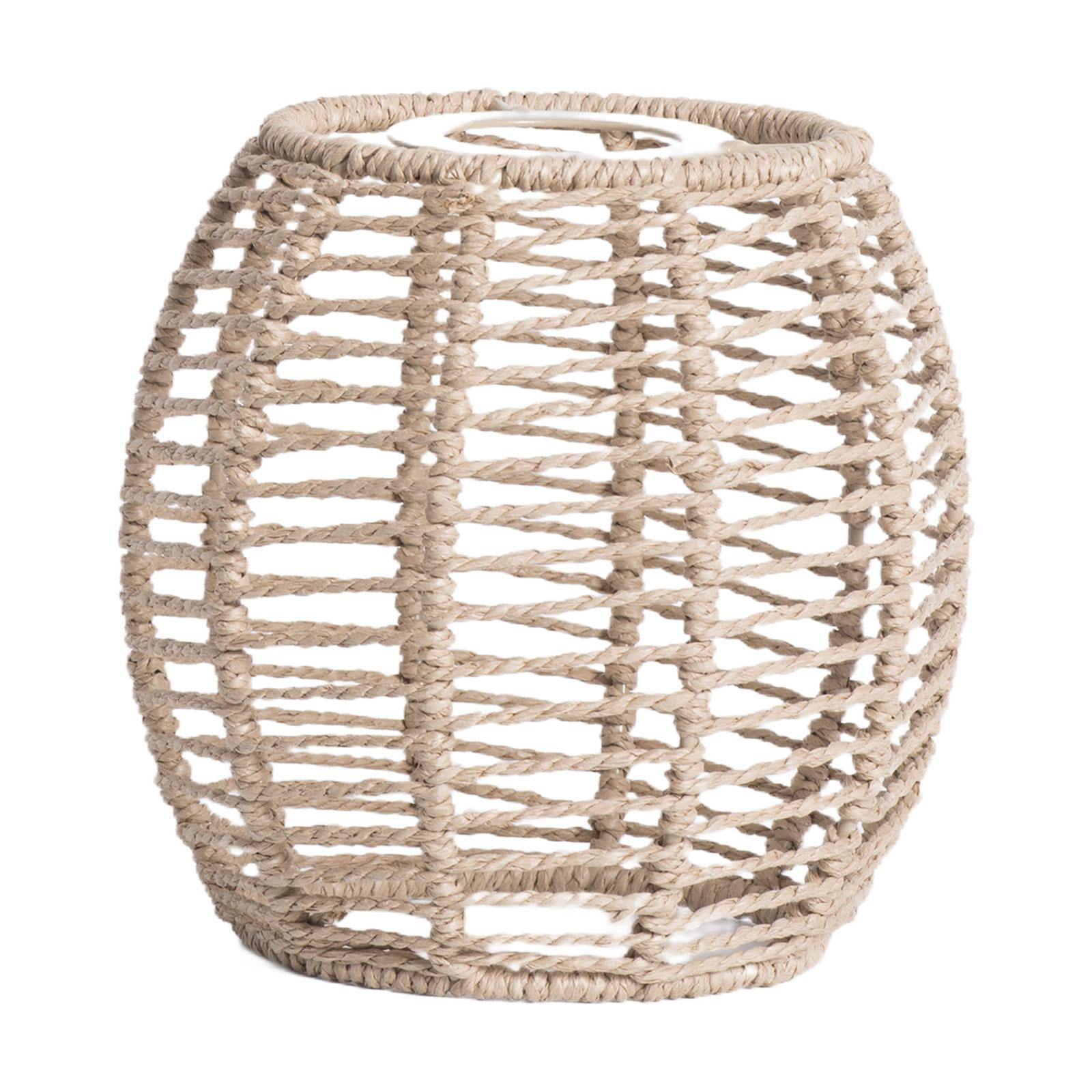 Ioensy - Pantalla De Lámpara, Cubierta Ovalada Para Accesorios De Iluminación, Cubierta De Luz Decorativa De Punto Duradera