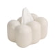 thumbnail image 1 of Caja Porta Papel Higiénico Práctico Lindo Para Mesita De Noche Mesa Salón Blanco, 1 of 4