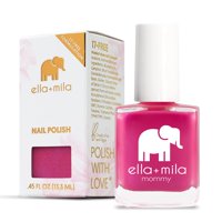 Esmalte De Uñas Ella+Mila Cosmo Pink Secado Rápido 13 Ml
