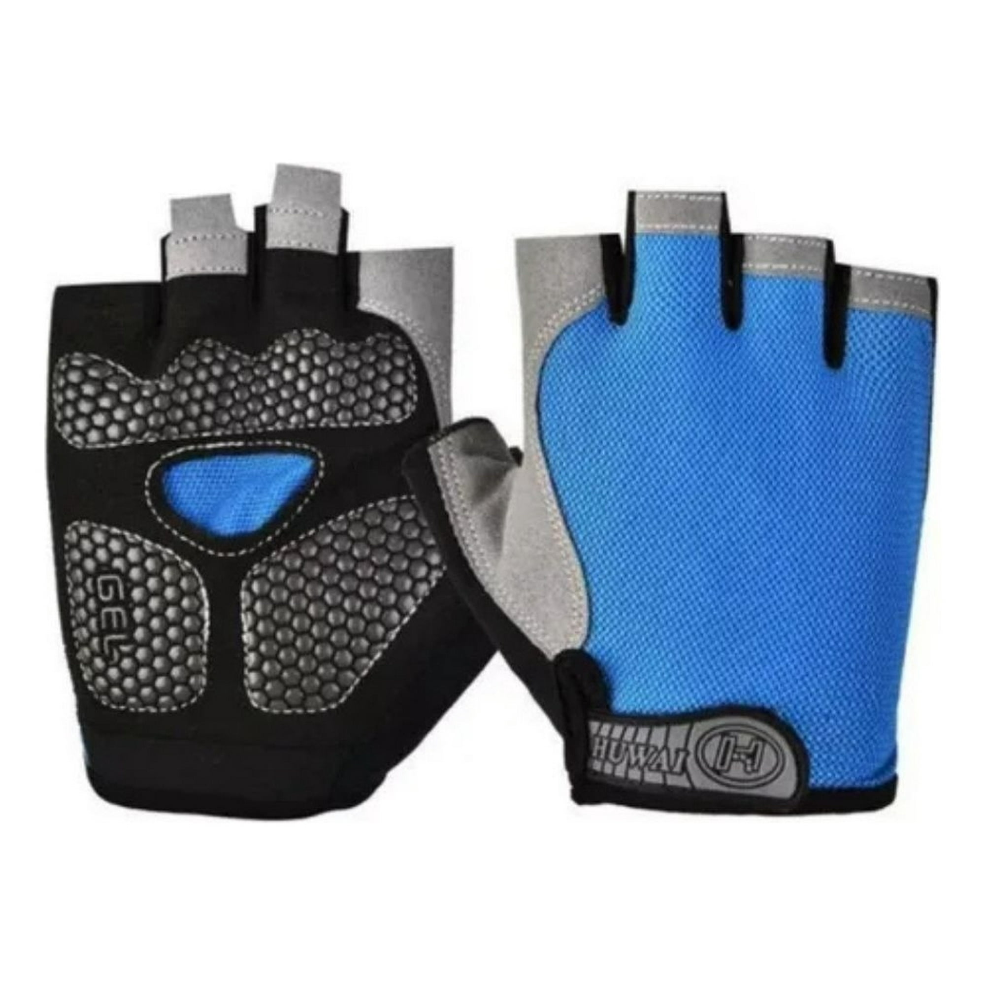 Genérico - Set 2 Guantes Deportivos Ciclismo Gimnasio Velcro Lau