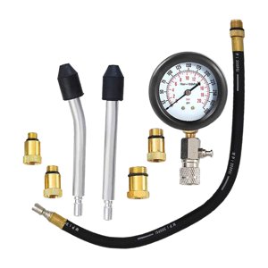 Ioensy - Manómetro De Presión Del Cilindro Del Motor, Reemplazo Duradero Para Motocicletas Utv Atv