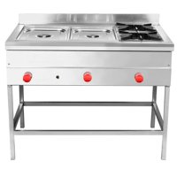 Volter - Baño Maria 2 Depositos + 2 Quemadores Glp