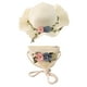 thumbnail image 2 of Sombrero De Sol Para Niños Con Tote Kids Girl Beach Cap Para Actividades De Pascua En La Playa Blanco, 2 of 5