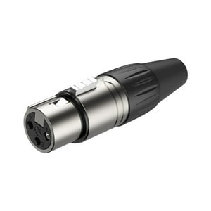Conector Xlr Hembra De 3 Polos Roxtone