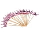 thumbnail image 5 of 20 Piezas PU Corona Cake Topper Fiesta de cumplea?os Cupcake Picks Light Purple, 5 of 5