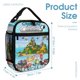 thumbnail image 2 of Los Casos de Criaturas-theme Lunch Box Lunch Bag Insulated Reusable Lunch Tote Bag Cooler Tote Bag For Men Women gifts 20*11*27cm, 2 of 6