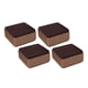 thumbnail image 4 of Elevadores De Cama Muebles Ascensores Gabinete Sofá Pies Soporte Debajo De La Cama Almacenamiento Hogar Marrón 60x32mm, 4 of 5