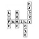 thumbnail image 1 of Decomural Love Life Family Scrabble Tile WS-34254, 1 of 2
