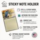 thumbnail image 3 of Dispensador Recargable Con Soporte Para Notas Adhesivas Blue Heron, 3 of 7