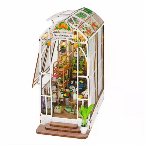 China - Invernadero Miniatura - Separador De Libros Armable - Booknook M2313