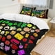 thumbnail image 2 of Game BFDI Battle For Dream Island Bedding Set Duvet Cover Comfortable and Lightweight Cartoon Bedding 3 Piece Bed Set, 2 of 5