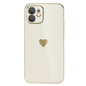 Genérico - Carcasa Corazones Para Iphone 11 Blanco