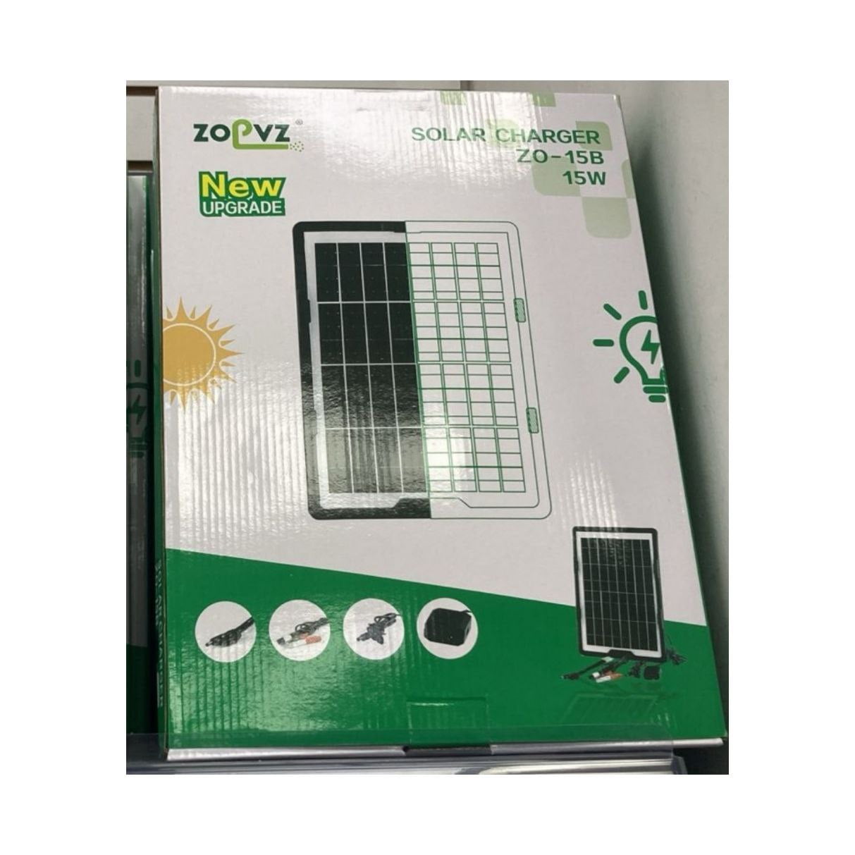 Genérico - Panel Solar 15w 12v Portátil Puerto Usb Cargador Celular