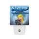 thumbnail image 1 of Sabrina: La Serie Animada Luz nocturna LED con sensor de anochecer a amanecer para dormitorio, baño, pasillo, escaleras - Lámpara LED nocturna de enchufe, 0.5W - 1 pieza, 1 of 6