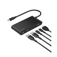 Belkin Hub Usb-C De 5 Puertos Con Hdmi 4K 60 Hz, 100 W Pd Y 5 Gbps