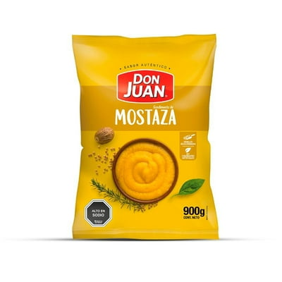 Mostaza Bolsa 900 G Don Juan