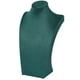 thumbnail image 2 of Terciopelo Collar Soporte Caballete Busto Maniquí Cadena Display Organizador Verde 20cm, 2 of 5