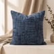 thumbnail image 1 of 2 Fundas Cojin Chenille Cruz 45x45 cm Decorativo - Coleccion Monaco Modelo Indigo, 1 of 4