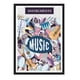 thumbnail image 1 of Cuadro Instruments Music con Marco Negro, 1 of 1