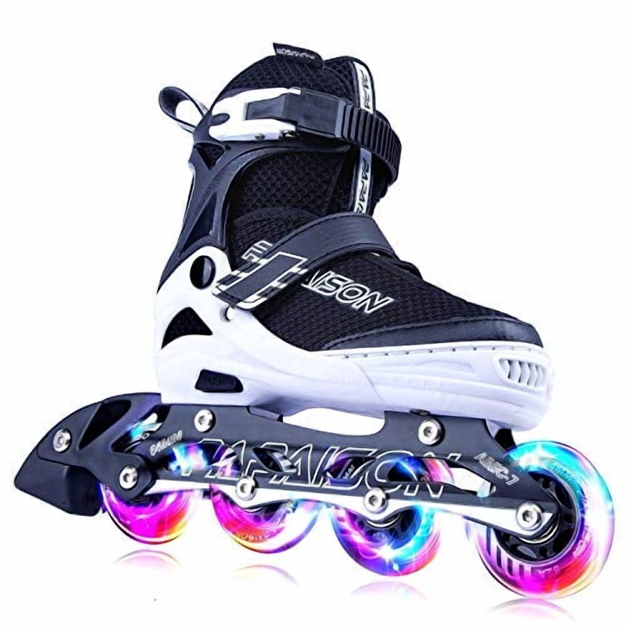 Patines En Línea Papaison Ajustables Para Niños Y Adultos Con Iluminación