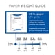 thumbnail image 2 of Papel perforado PrintWorks Professional, 3 partes, A4, 24 libras, 500 hojas, 2 of 8