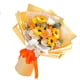 thumbnail image 3 of Flor De Rosa De Jabón De Lujo, Flores Artificiales Para Aniversario Día De Acción De Gracias Amarillo, 3 of 3