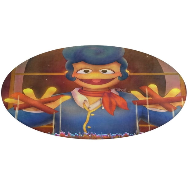 Bienvenido a Casa Wally Darling Alfombra Redonda de Felpa Coral, Antideslizante, No Desprende Pelusas, Lavable y Duradera para Salón, Dormitorio y Habitación de Niños 60cm