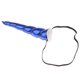 thumbnail image 5 of unicornio cuerno oreja diadema niño cosplay unicornio partido hairband deep blue, 5 of 5
