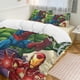 thumbnail image 3 of Spider-Man Adventures Super Heroes 3 Piece Sets Full/Queen Size - Reversible Microfiber Quilts with 2 Shams Soft Lightweight Bedspread Coverlet Comforter for All Season Bed Sheets, 3 of 5