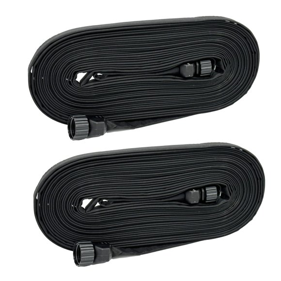 Manguera de baño Rocky Mountain Goods Flat, 22,86 m (paquete de 2)