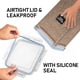 thumbnail image 5 of Recipientes de almacenamiento de alimentos WHITE FEATHER SUPPLIES, 6.5 L x 2, 5 of 9